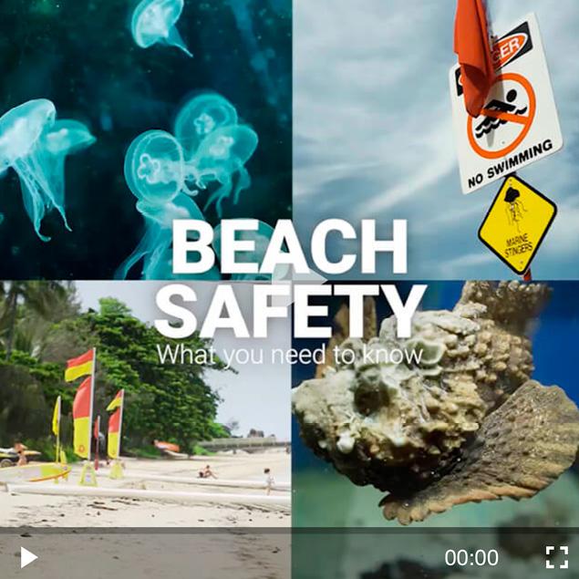 App content - Beach safety video