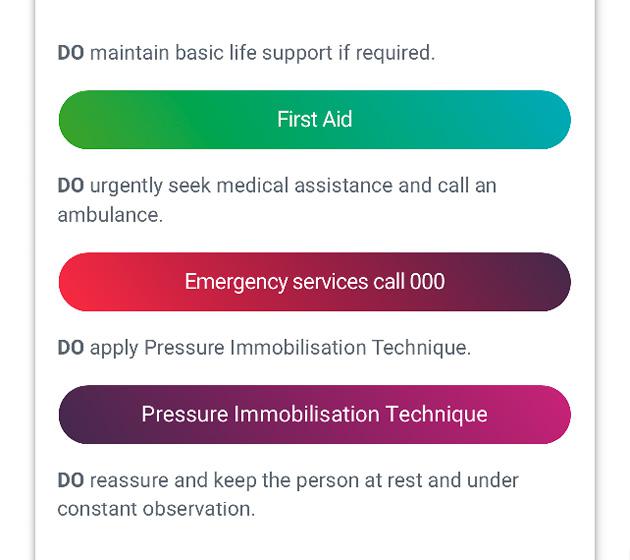 Emergency services call button