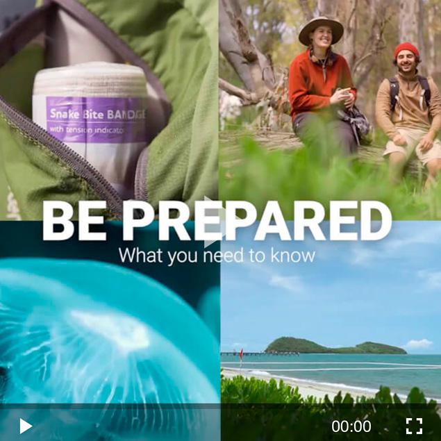 App content - Be prepared video